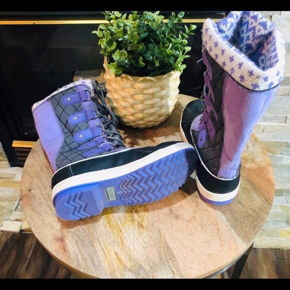 Totes Selena Winter Duck Boots Sz 3 - Picture 9 of 9